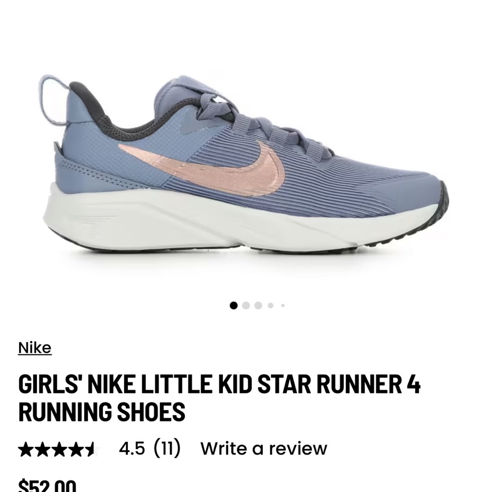 Nike Star Runner 4 GS Red Bronze